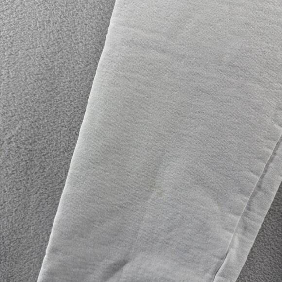 Talentless Sweatpants Men's Small White Heavyweight Cuffed Joggers Pockets Terry - Picture 2 of 16